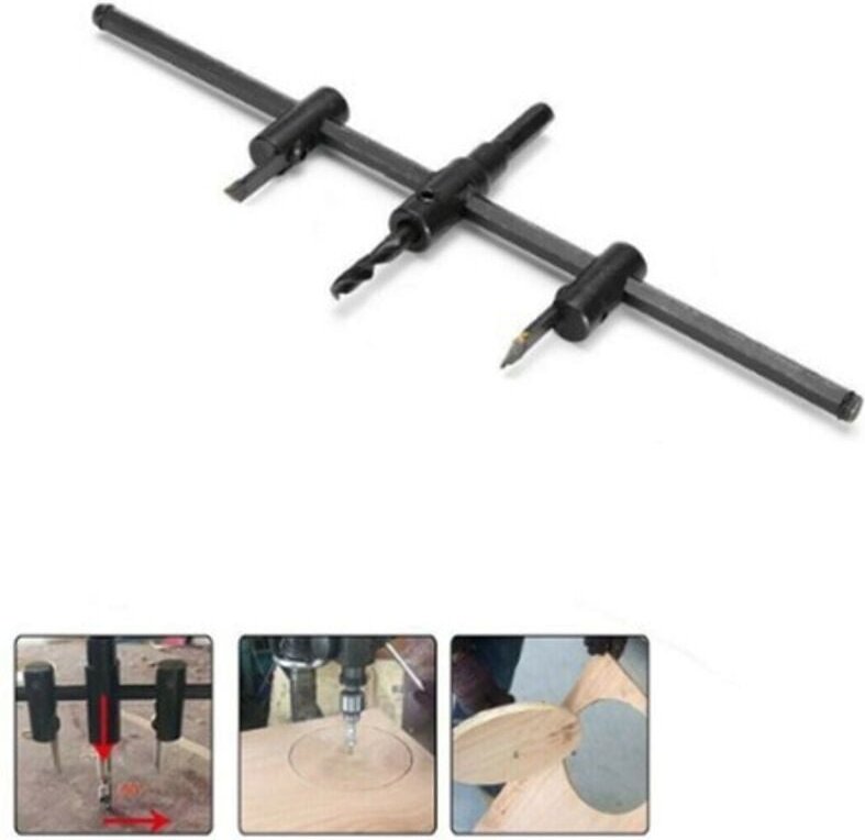 Bohrerkreisschneidereinstellbareführungschneidenlochgipskarton30cm