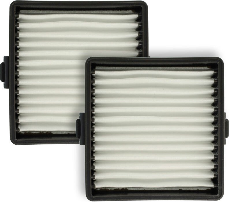 Thumbnail - 2x Flachfaltenfilter kompatibel mit Ryobi One Plus, P712, P713 Handstaubsauger, Staubsauger - Filterelement - Vhbw