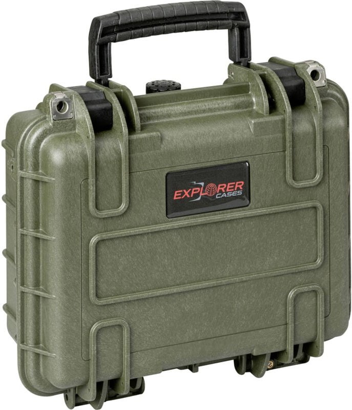 Explorer Cases - Outdoor Koffer 27 cm long case, Green (b x h x t) 28 x 20 x 12 cm Olivgrün 2712HL.G