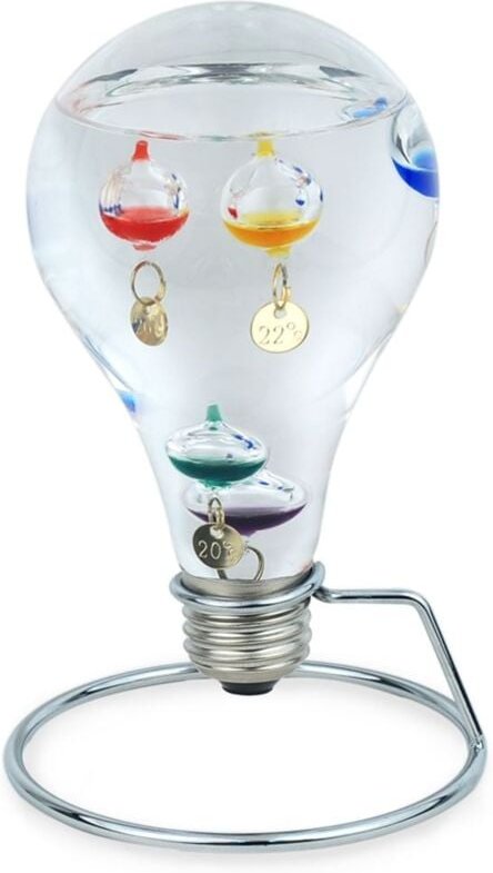 Geschenkthermometer Galileo Galilei Thermometer Multicolor Pisapapeles 10x10x15cm 12784 - Signes Grimalt