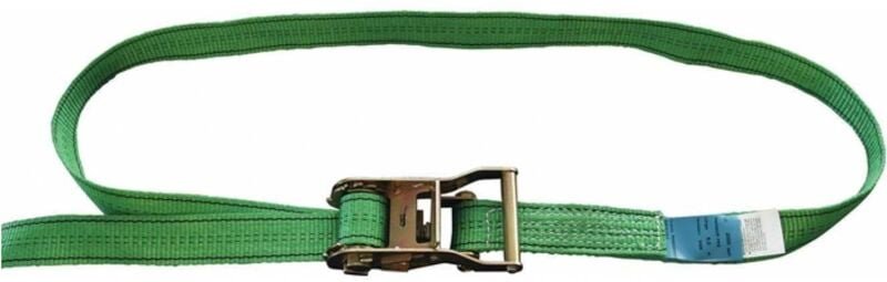 Dolezych - Zurrgurt din 12195-2 Länge 6 m Breite 35 mm mit Ratsche lc u 2000 daN