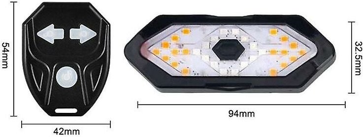 2 stücke Fahrrad Licht Fernbedienung Blinker Fahrrad Rücklicht Mit Blinker Fahrrad Rücklicht Horn