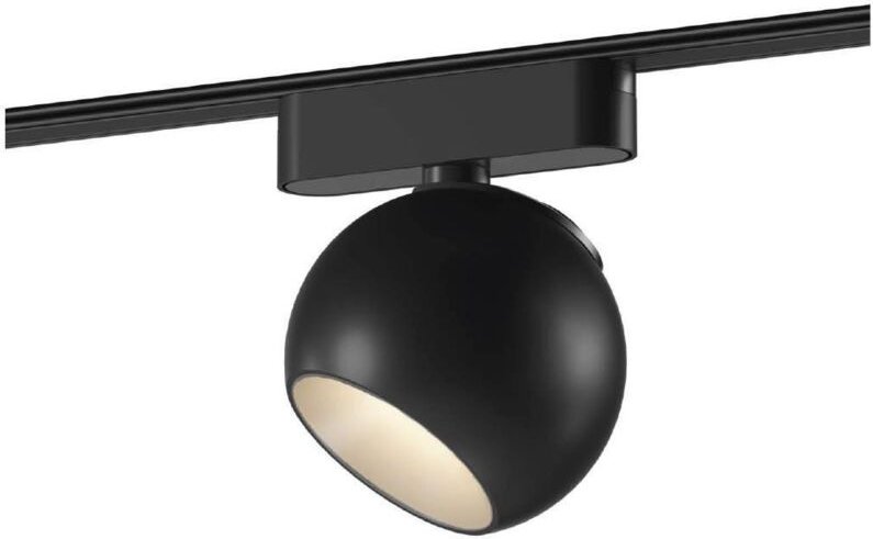 Thumbnail - Efectoled - LED-Strahler Konkave Magnetschiene 25mm SuperSlim 12W 48V Schwarz Ø100 mm 4000K Neutralweiß