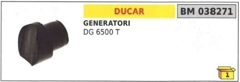 DUCAR Stoßdämpfergriff für DG 6500T Stromerzeuger 038271