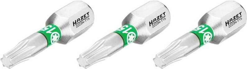 Thumbnail - Bit 2223N-T15/3 ∙ 1/4 Zoll (6,3 mm) Sechskant massiv ∙ Innen torx® Profil ∙ 3-teilig ∙ sw T15