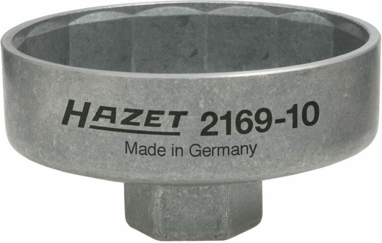 Hazet - lfilter-Schlüssel 2169-10 Vierkant hohl 10 mm (3/8 Zoll) Außen-14-kan