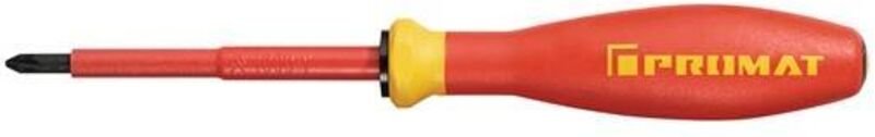 PROMAT Schraubendreher Gr.PZD 1 Klingenlänge 80 mm VDE isoliert