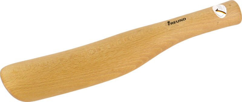 Klopfholz für Bleibleche Hartholz, runde, gekrümmte Form 01944000 - Freund