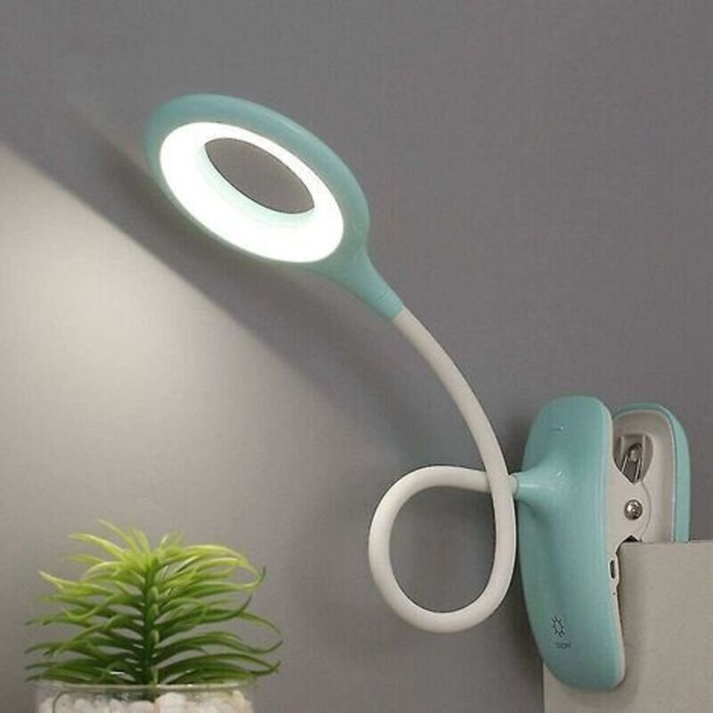 Kcvv - Led Clip-on Leselampe Dimmbare Augenschutz Tischlampe