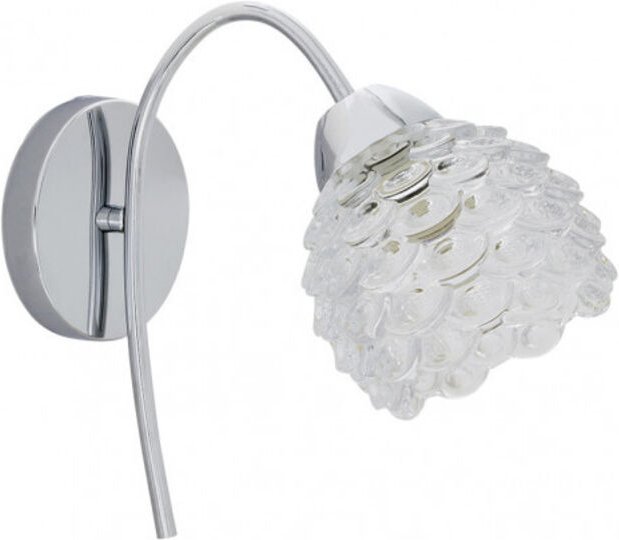 FABRILAMP - Fab 155061020 Wandleuchte Bagan 1xe14 Chrom 26x27x12 Cm - Fab 155061020