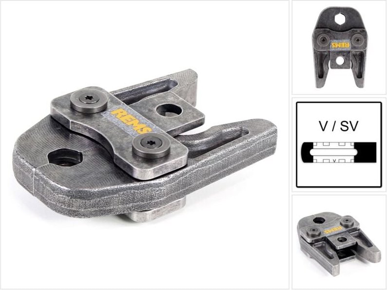 Rems - Pressbacke Presszange Standard V18 ( 570125 ) für romax 4000 / Akku Press acc etc