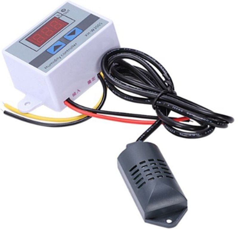 Tlily - XH-W3005 ac 110-220V 10A Digitaler Feuchtigkeit Regler 0-99%RH mit Sensor