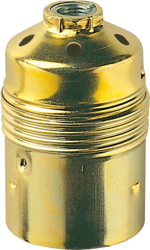 VIMAR - 02142 E27 Lampenfassung M10x1 cm + cpt/lis Messing