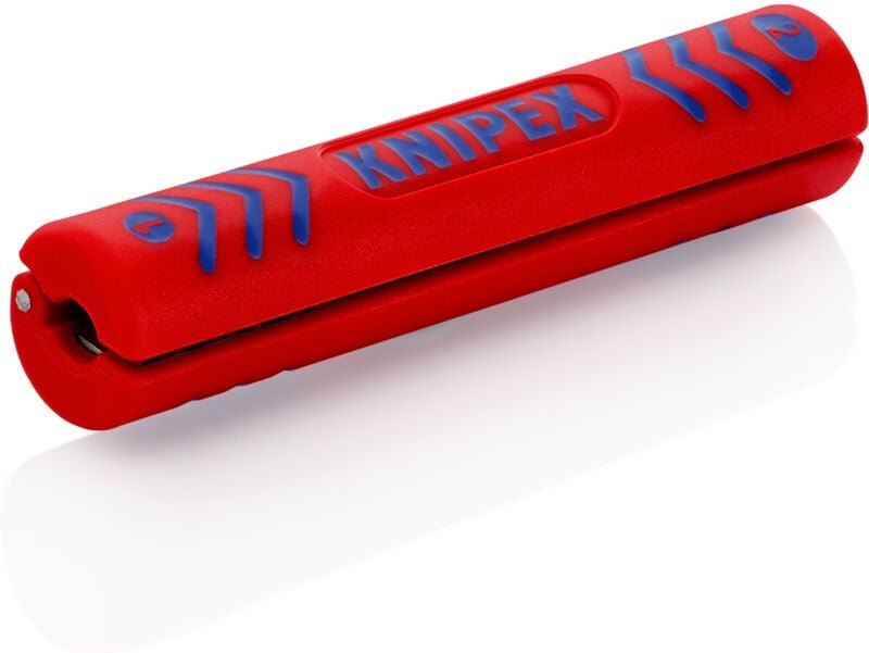 Knipex - 16 60 100 sb Kabelentmanteler Geeignet für Koaxialkabel, Rundkabel 4.8 bis 7.5 mm