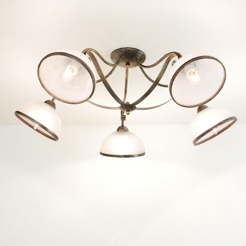 Deckenleuchte ANTICA Ø82cm 5-flmg Wohnzimmer