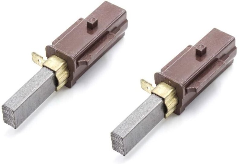 Vhbw - 2x Kohlebürste Motorkohle Schleifkohle mit Sockel 6,3x11x33mm Ersatz für Europart 832297 für Staubsauger
