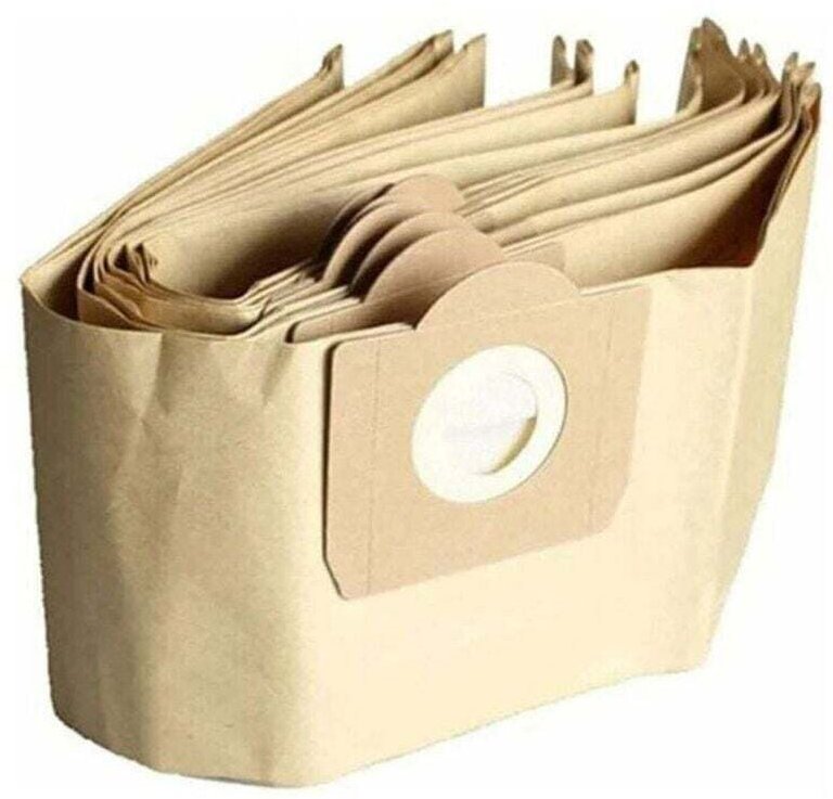 YMYNY Staubsaugerbeutel für Kärcher WD3, 5er-Pack Staubsaugerbeutel für Standstaubsauger, geeignet für Kärcher WD3, WD 3...