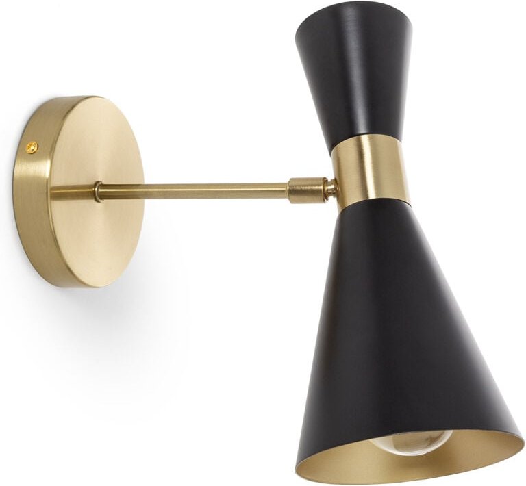 Wandleuchte Jigger Schwarz