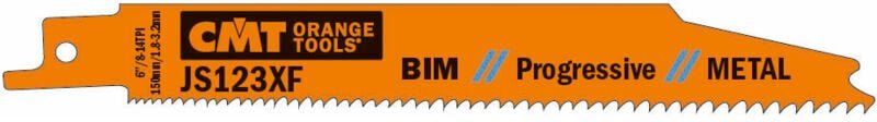 JS123XF-5 5 BIM X-METALL-SÄGEBLÄTTER 150x1,8-3,2x8-14TPI (SS/GEFRÄST)