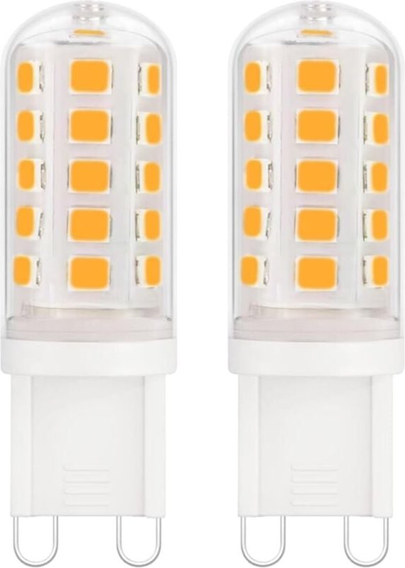 G9-LED-Lampe, Warmweiß 2700 K, 350 Lumen, G9-Lampe 2,5 W, entspricht 30–35 W Halogenlampe, kein Flackern, G9-LED-Lampen,...