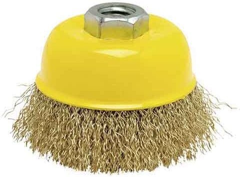 Mota - Topfbürste aus gewelltem Draht, 60mm Werkzeuge 39665