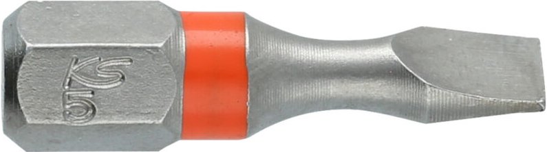 KS Tools 1/4" TORSIONpower Bit, 25mm, Schlitz 5mm