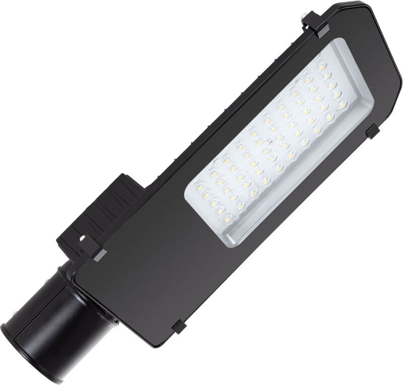 Ledkia - LED-Straßenleuchte 40W Harlem osram Schwarz 4000K Neutralweiß
