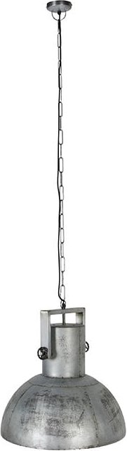 Industrielle Hängelampe grau 50 cm - Samia Sabo