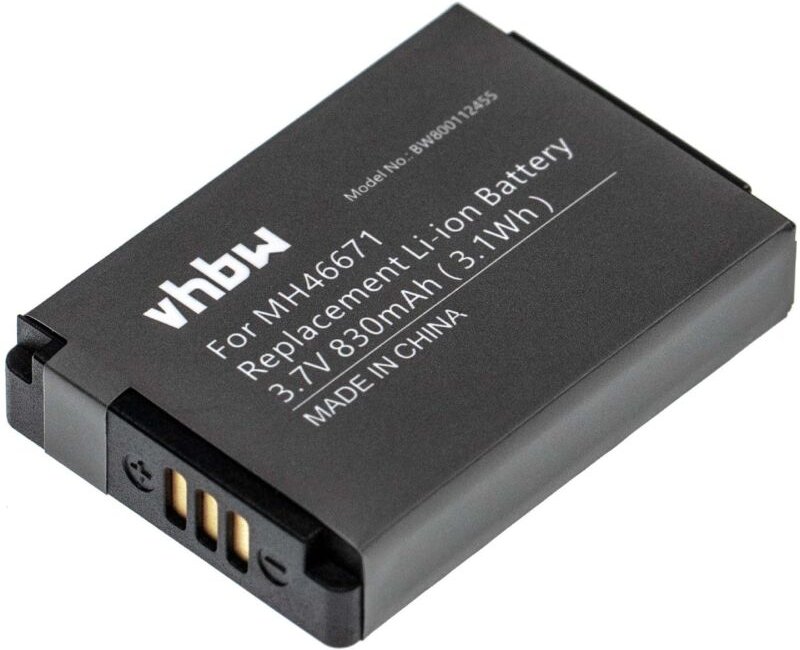 Vhbw - Akku kompatibel mit Parrot zik 3, 2.0 Wireless Headset Kopfhörer (830 mAh, 1,2 v, Li-Ion) - Ersatz für 1ICP7/28/3...