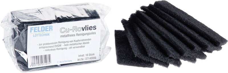 Felder Löttechnik - Felder Cu-Rovlies Reinigungsvlies (l x b x h) 60 x 130 x 6 mm