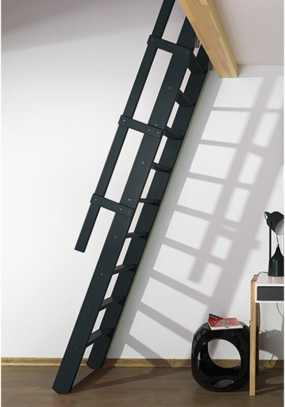 Matisère - Klappbare Raumspartreppe: Breite 55cm - Anthrazit (ral 7016) - MSP/R7016