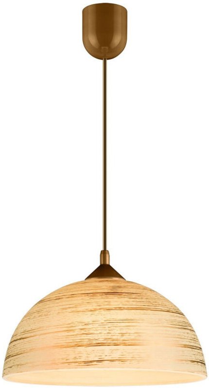 Lamkur Kuppelanhänger Gold, 1x E27