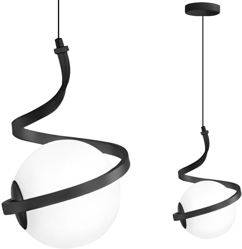 Toolight Hängelampe App1732-1cp Black Chrome