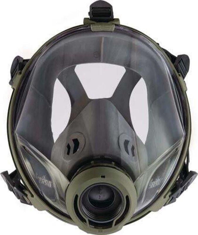 Ekastu Safety - Vollmaske C701 (Klasse 3), olive/black