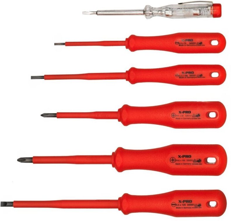 Con p Schraubendreher-Set vde 6-teilig Schraubendreher