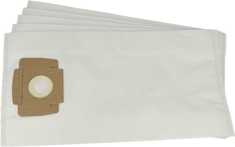 5x Staubbeutel kompatibel mit Ecolab s 152, s 142 b, s 122, s 12 Plus, s 12 Staubsauger - 45,5cm x 24cm Weiß - Vhbw