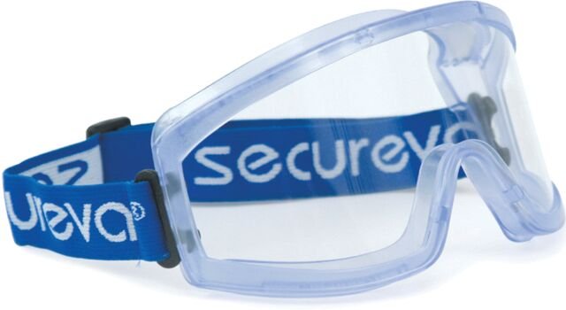 Maskenbrille pvc Polycarbonatscheibe direkt belüftet singer - EVA03