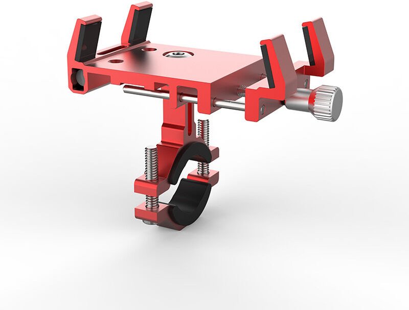 Thumbnail - Linghhang - Roter Fahrrad-Telefonhalter, Motorrad-Telefonhalter aus Aluminiumlegierung, universeller Fahrrad-Telefonhalt...