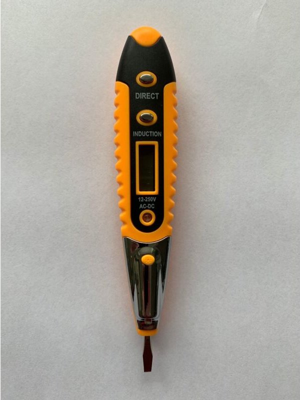 Fitags - ac dc 12-250 v Teststift Elektriker Tester Schraubendreher LCD-Display Spannungsprüfer Teststift Elektriker Wer...