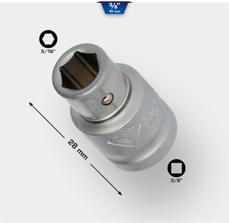 3/8' Bit-Adapter auf 5/16'