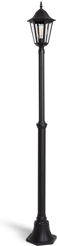 Efectoled - Laterne Außen Oberfläche 185cm Black Traditional Schwarz