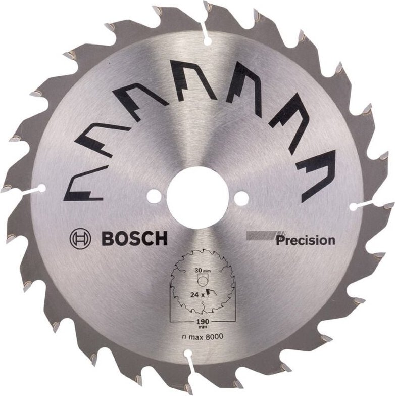 Thumbnail - Kreissägeblatt precision d= 190 mm Bohrung= 30 mm z= 24 - 2609256869 - Bosch