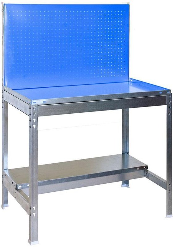 Simonrack moderne Regale in galvanisiertem Blau 1440x900x400 mm
