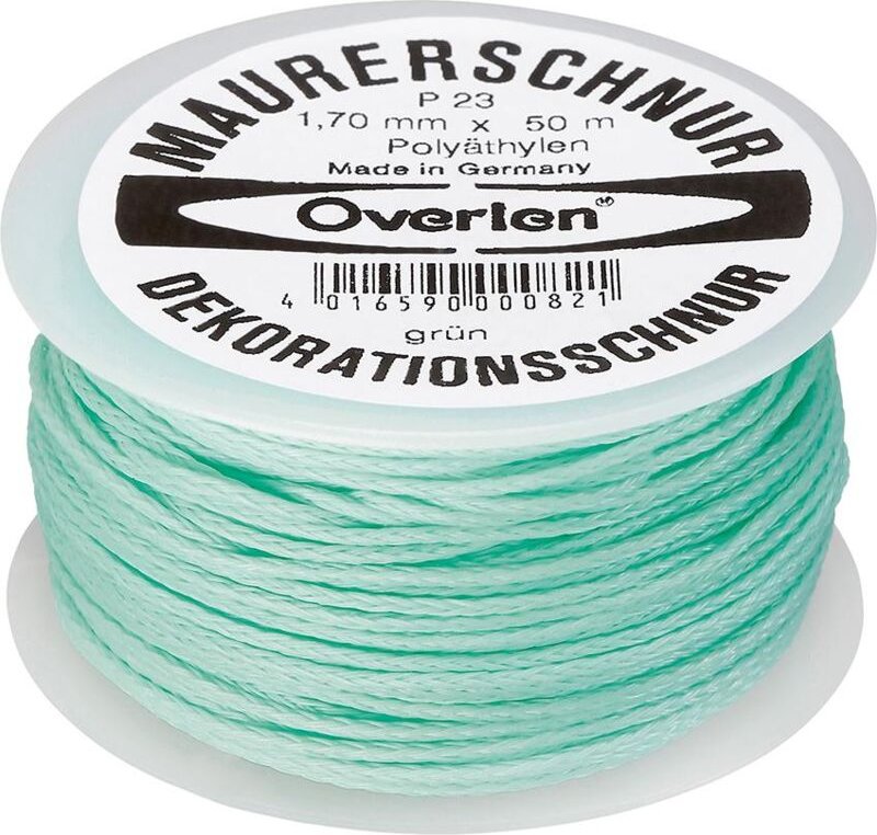 Maurerschnur pe 1,7mm 50m grün Overmann