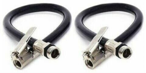 2-teiliger Reifenfüllschlauch für die Reifenpumpe, Fahrzeug-Reifenfüllschlauch, hochwertiger Reifenfüllschlauch, schwarz...