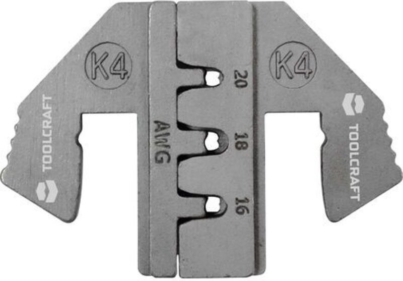 TOOLCRAFT PLE-0K4 Crimp-Einsätze Geeignet für Stecker: DEUTSCH Quetschbereich AWG: 16 bis 20 awg Pas