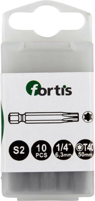 Fortis Bit 1/4 DIN3126 E6,3 TX40x 50 mm a10Stk