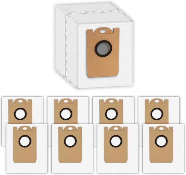 (9-teilig) T20 + Ersatz-Staubbeutel Kompatibel mit Airrobo T20+/T25+/T25+C/T30+/GT21 Robotic Staubsauger, Zubehör-Set, G...