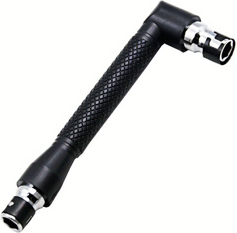 Thumbnail - 1 Steckschlüssel, Drehmomentschlüssel, L-förmiger Steckschlüssel 2,54/10,16 cm Doppelkopf-Sechskant-Steckschlüssel