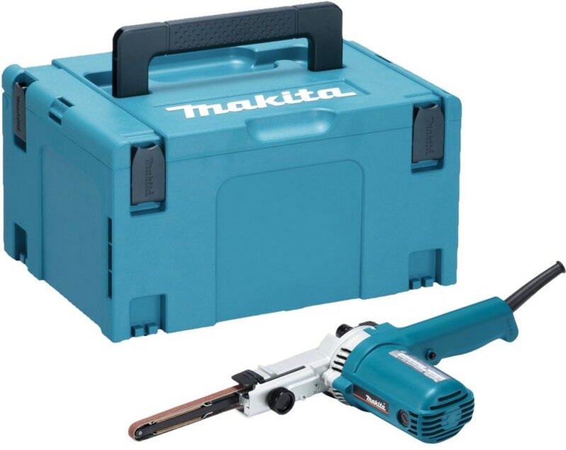 Makita 9032 J Elektronikfeile Elektrische Bandfeile 500 Watt 9 mm + Makpac